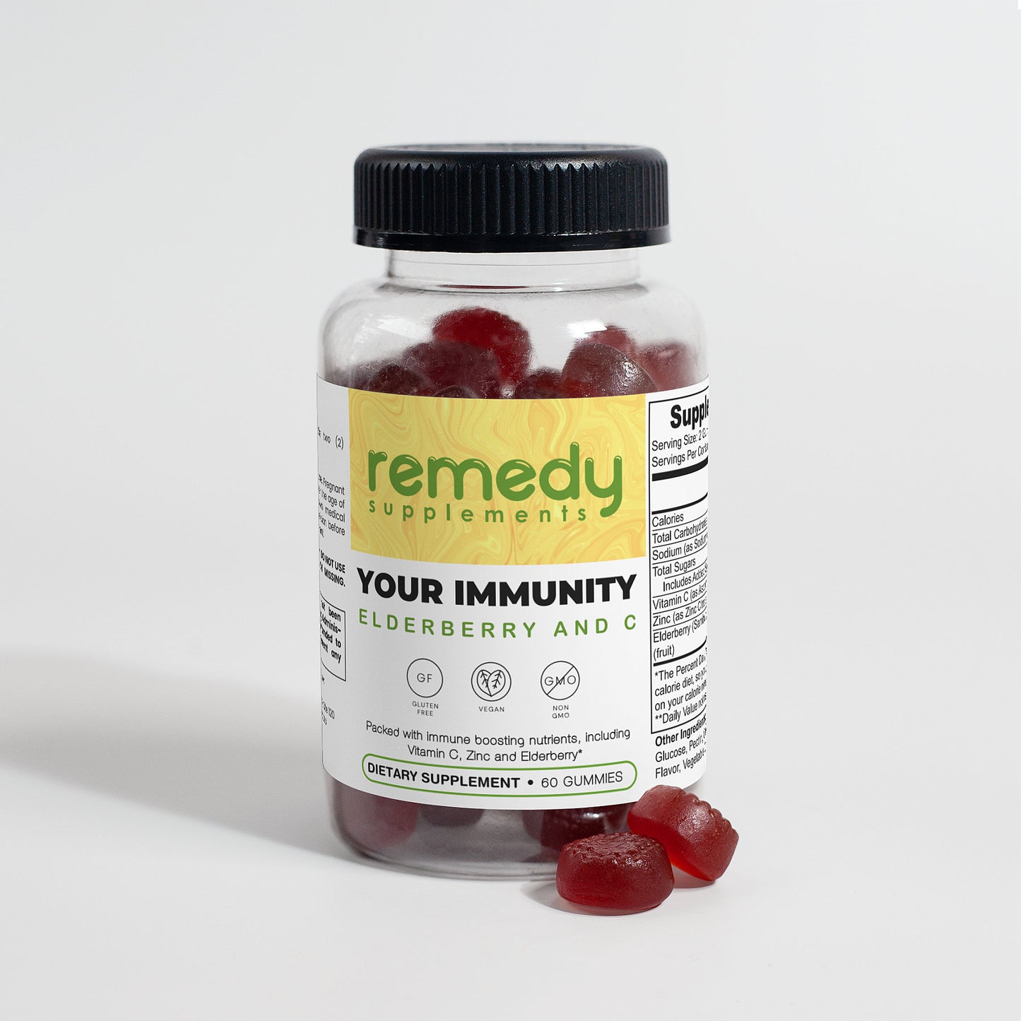 Elderberry & Vitamin C Gummies