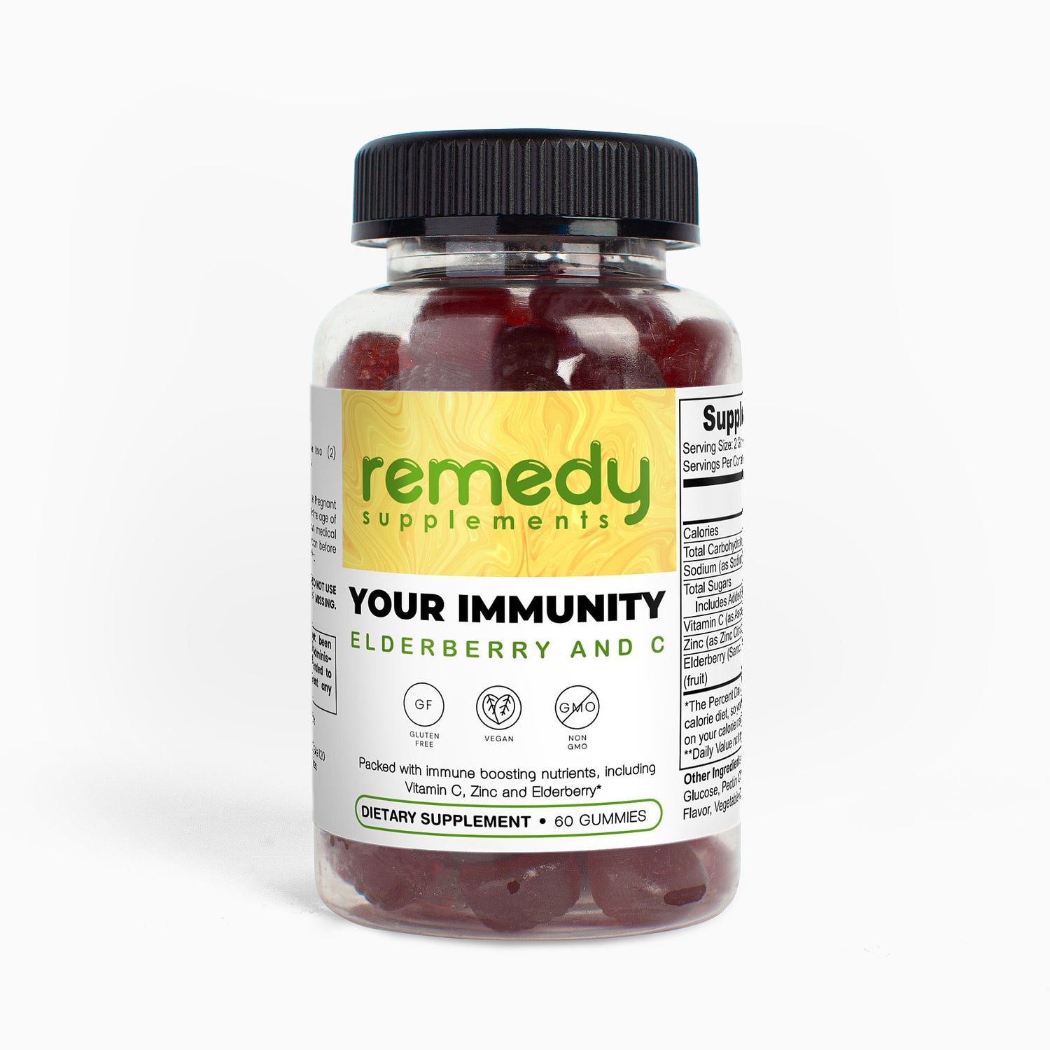 Elderberry & Vitamin C Gummies